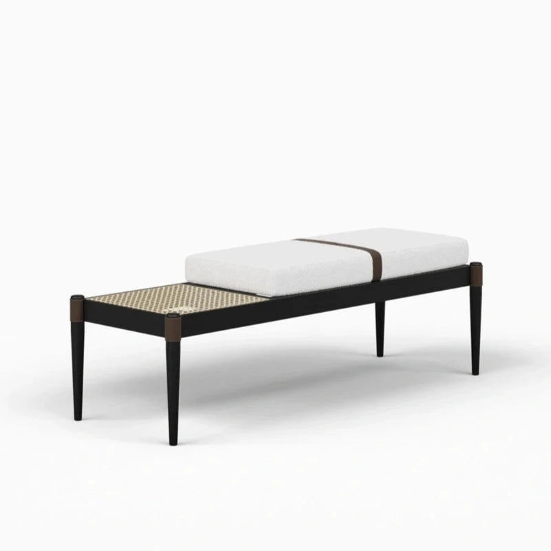 Bello Luxurious Boucle Upholstered Bench