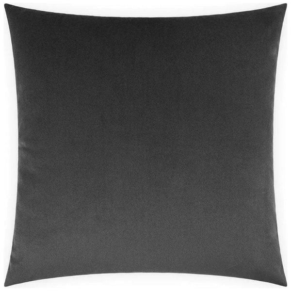 Belvedere Charcoal Grey Throw Pillow Insert - LOOMLAN - D.V. Kap - Throw Pillows