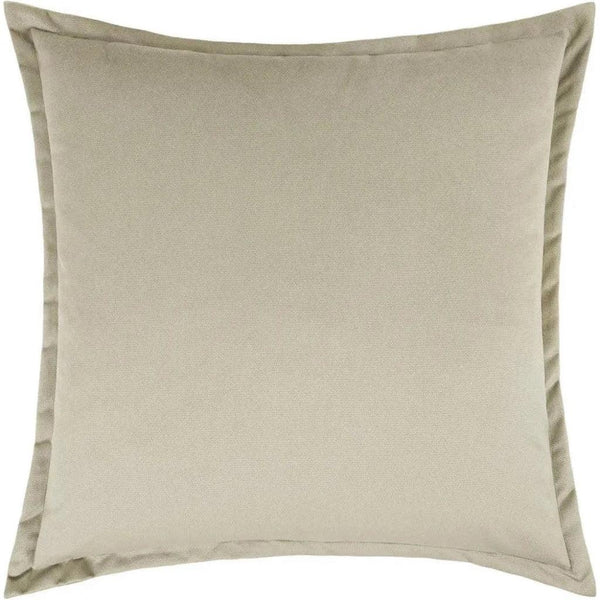 Belvedere Flange Beach Brown Throw Pillow Insert - LOOMLAN - D.V. Kap - Throw Pillows