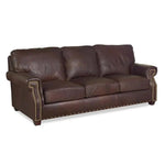 Benchmade to Order 90 Inches Leather Sofa Hartford