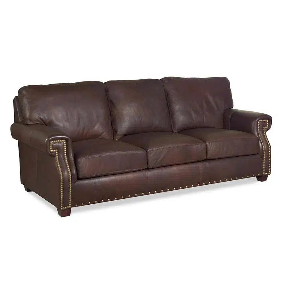 Benchmade to Order 90 Inches Leather Sofa Hartford