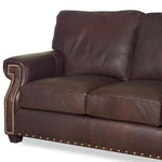 Benchmade to Order 90 Inches Leather Sofa Hartford