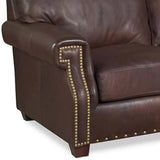 Benchmade to Order 90 Inches Leather Sofa Modern Hartford Sofas & Loveseats LOOMLAN By Uptown Sebastian
