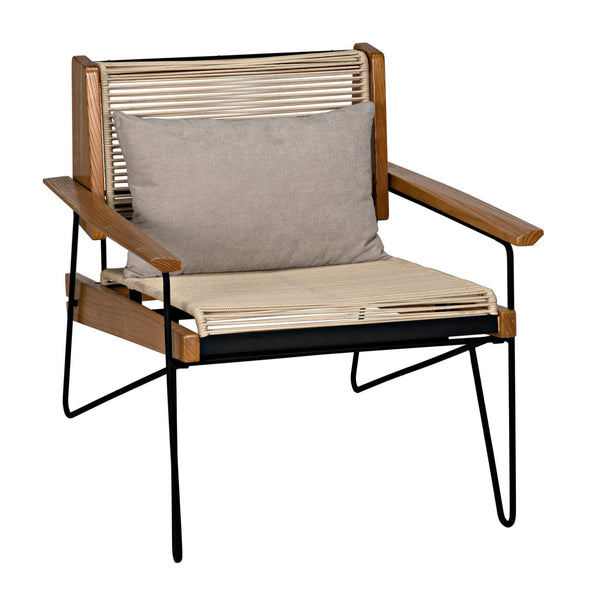 Benson Chair-Accent Chairs-Noir-LOOMLAN