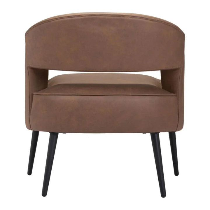 Berkeley Accent Chair Vintage Brown - LOOMLAN - Zuo Modern - Accent Chairs