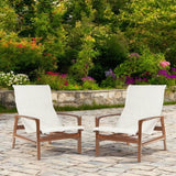 Castelle Berkeley Padded Sling Lounge Chair