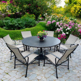 Castelle Tulip Aluminum Outdoor Round Dining Table