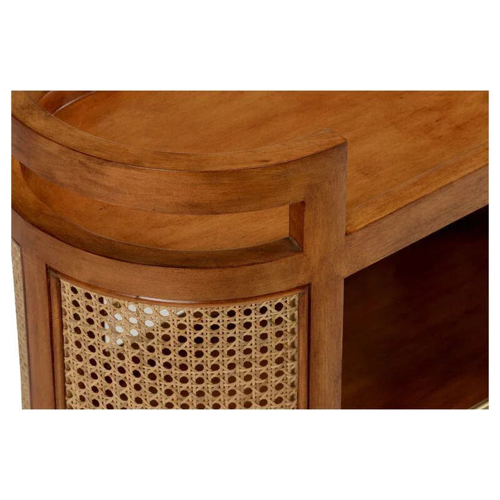 Berkshire Wood Made Bar Cart-Home Bar Carts-Chelsea House-LOOMLAN