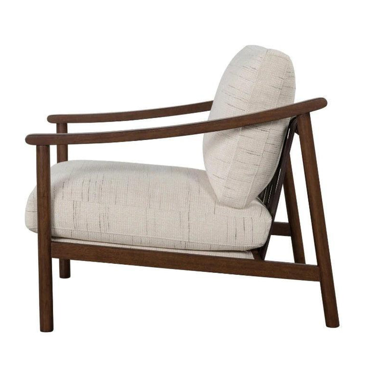 Bernard Cream Performance Fabric Club Chair - LOOMLAN - LH Imports - Club Chairs