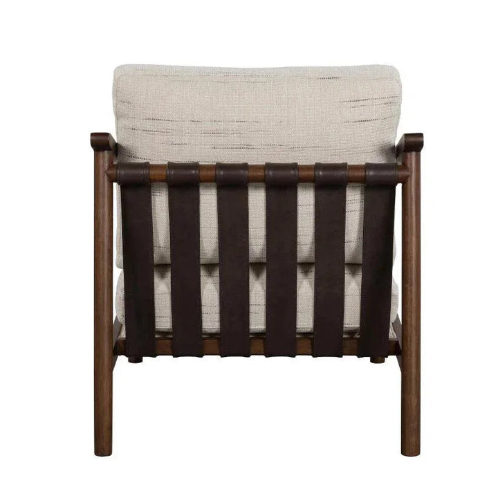 Bernard Cream Performance Fabric Club Chair - LOOMLAN - LH Imports - Club Chairs