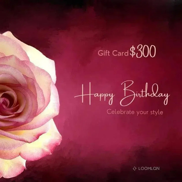 Best Birthday Gift Card For Those Who Have Everything - LOOMLAN - LOOMLAN - Gift Cards