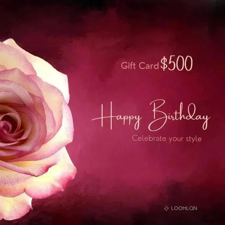 Best Birthday Gift Card For Those Who Have Everything - LOOMLAN - LOOMLAN - Gift Cards