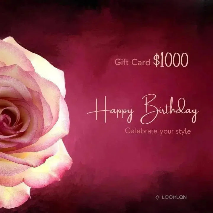 Best Birthday Gift Card For Those Who Have Everything - LOOMLAN - LOOMLAN - Gift Cards
