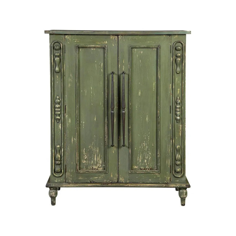 Bijou Vintage Designed Wooden Hall Cabinet-Accent Cabinets-Furniture Classics-LOOMLAN