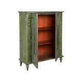 Bijou Vintage Designed Wooden Hall Cabinet-Accent Cabinets-Furniture Classics-LOOMLAN