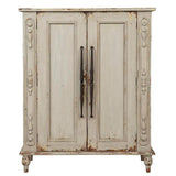 Bijou Vintage Designed Wooden Hall Cabinet-Accent Cabinets-Furniture Classics-LOOMLAN