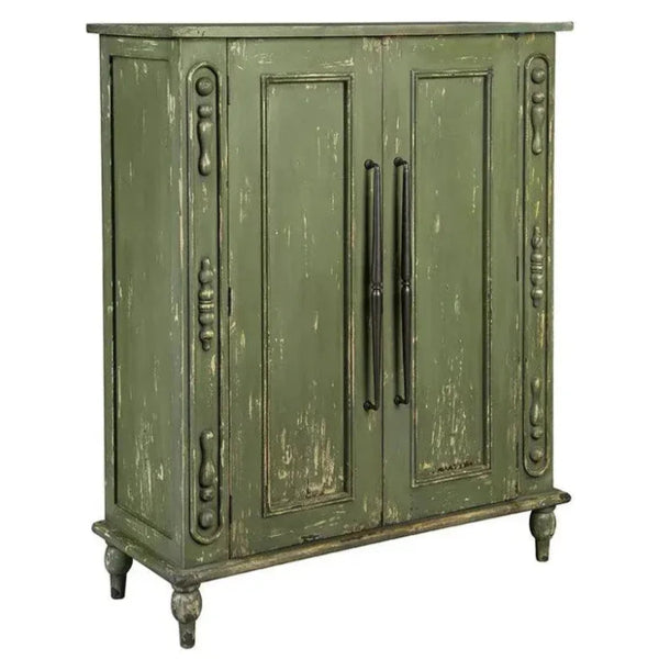 Bijou Vintage Designed Wooden Hall Cabinet - LOOMLAN - Accent Cabinets