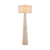 Birdsong Whitewash Floor Lamp-Floor Lamps-Currey & Co-LOOMLAN