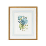 Bl Floral Gold Framed Artwork-Artwork-Chelsea House-Floral B-LOOMLAN