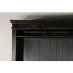 Black Entertainment Wall Unit Media Console