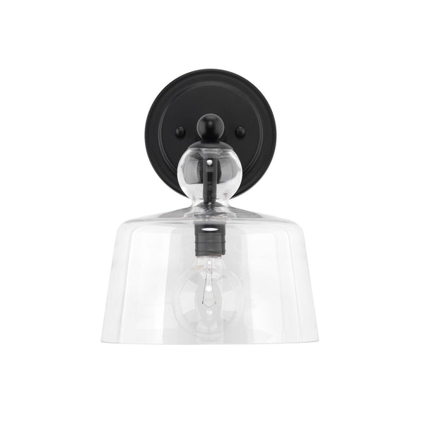 Black Hudson Wall Sconce Wall Sconces LOOMLAN By Jamie Young