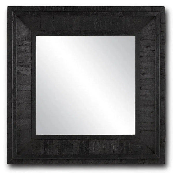 Black Kanor Black Square Mirror