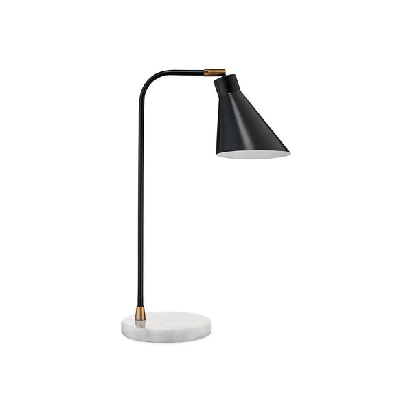 Black Marble Iron Chronicle Task Lamp Table Lamps LOOMLAN By Jamie Young