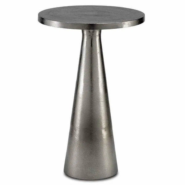 Black Nickel Tondo Accent Table