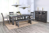 Black Sand Extension Table Black Dining Tables LOOMLAN By Sunny D