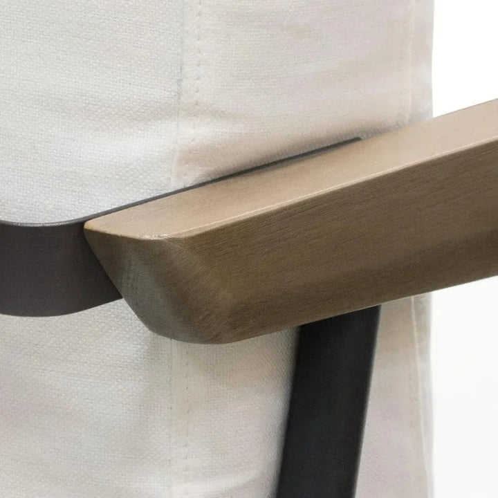 Blair Accent Chair in White Fabric - LOOMLAN - Diamond Sofa - Accent Chairs