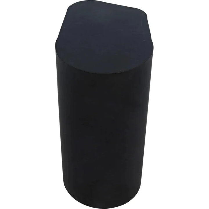 Blair Black Steel Geometric Side Table - LOOMLAN - Noir - Side Tables