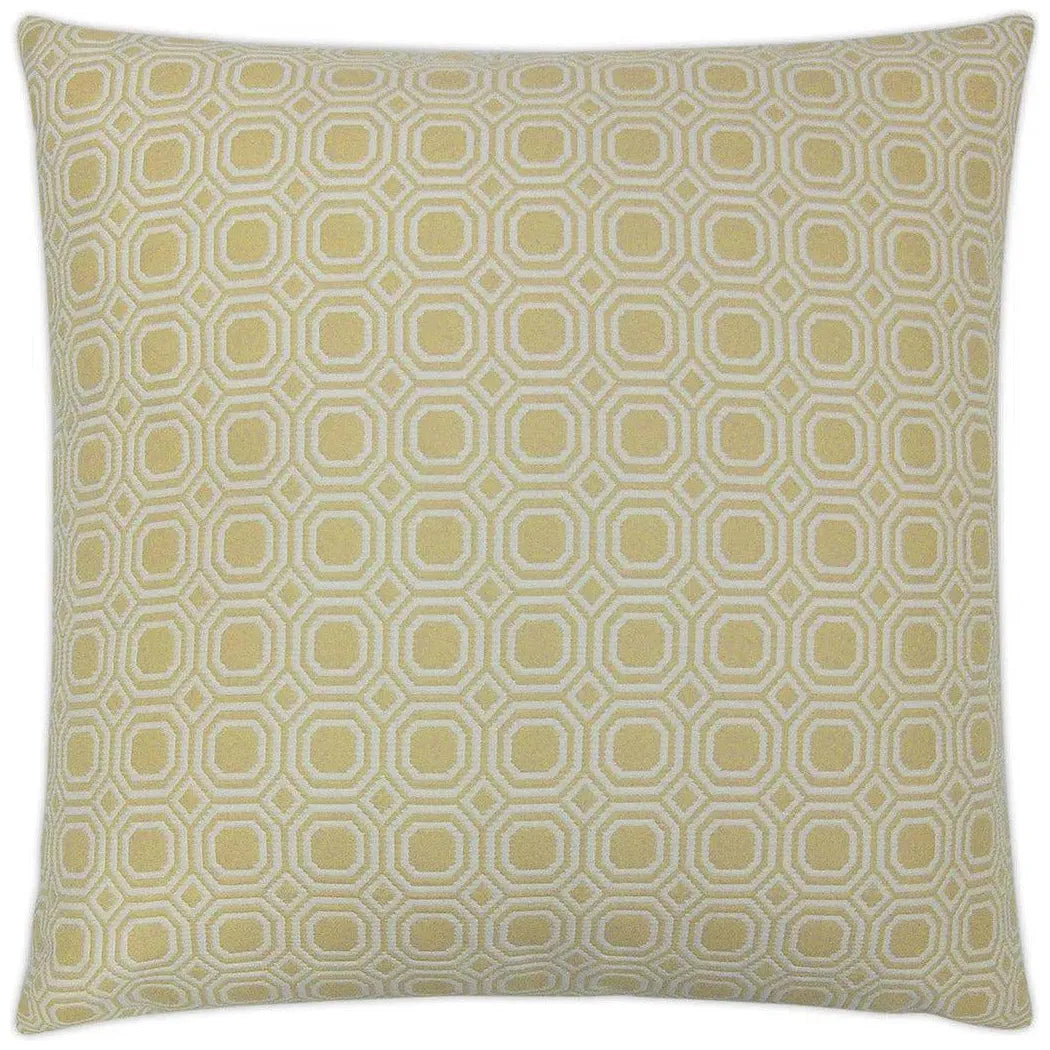 Blair Yellow Throw Pillow With Insert