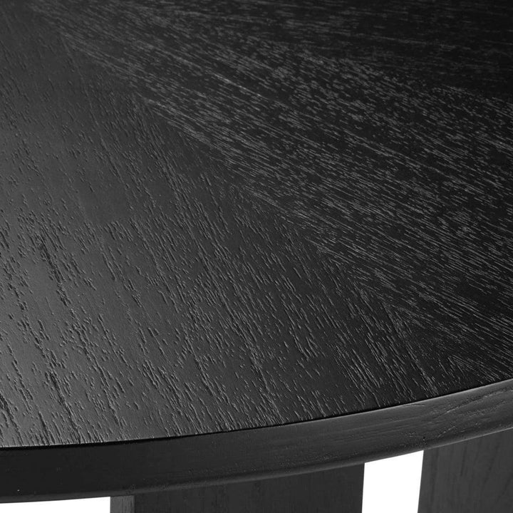 Blake Black Dining Table-Dining Tables-Currey & Co-LOOMLAN