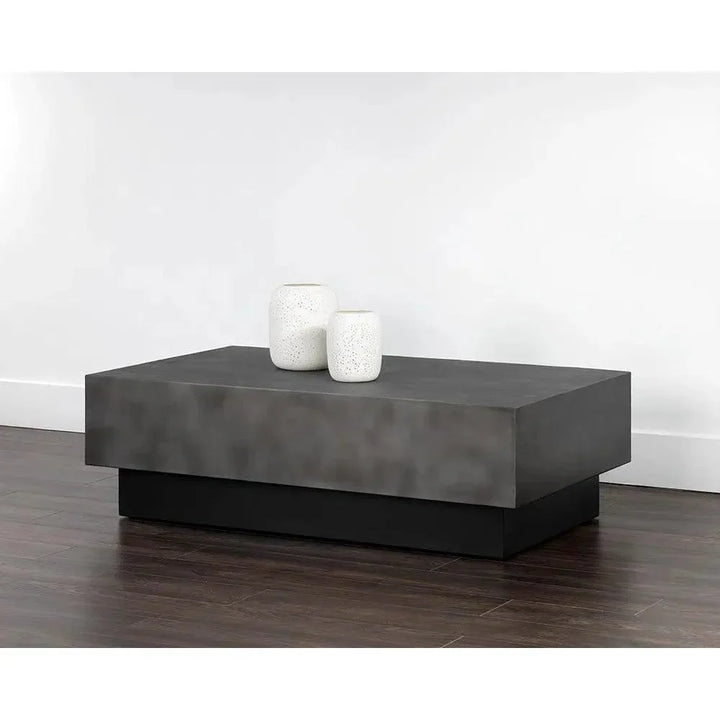 Blakely Iron Rectangular Coffee Table - LOOMLAN - SUNPAN - Coffee Tables