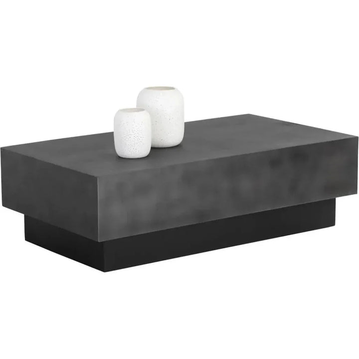 Blakely Iron Rectangular Coffee Table - LOOMLAN - SUNPAN - Coffee Tables