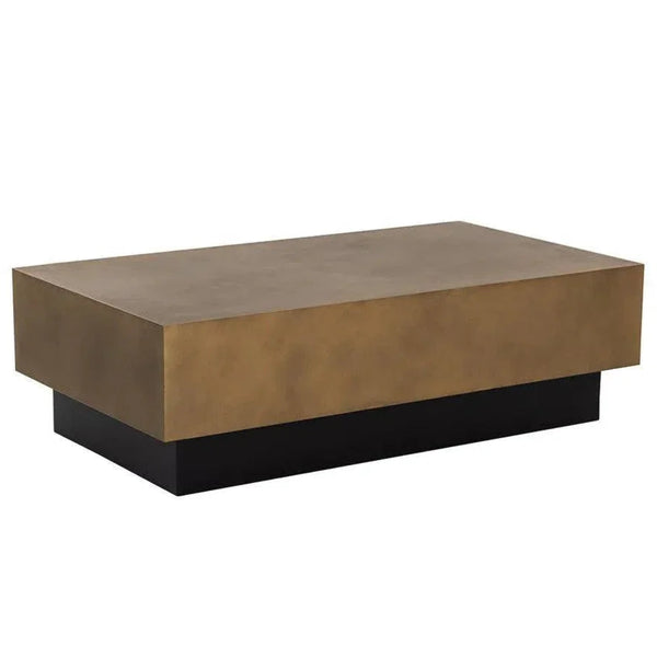 Blakely Iron Rectangular Coffee Table - LOOMLAN - SUNPAN - Coffee Tables
