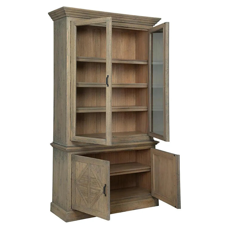 Blakely Solid Wooden Classic Cabinet-Accent Cabinets-Furniture Classics-LOOMLAN