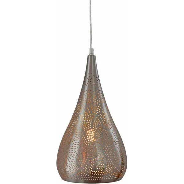 Blanton Metal Silver Pendant - LOOMLAN - Bassett Mirror - Pendants