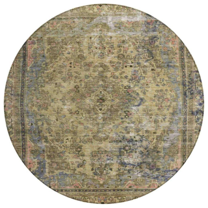 Blazura Aloe Washable Indoor - Outdoor Rug - LOOMLAN - LOOMLAN Rugs - Outdoor Rugs