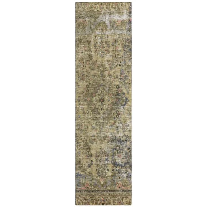 Blazura Aloe Washable Indoor - Outdoor Rug - LOOMLAN - LOOMLAN Rugs - Outdoor Rugs