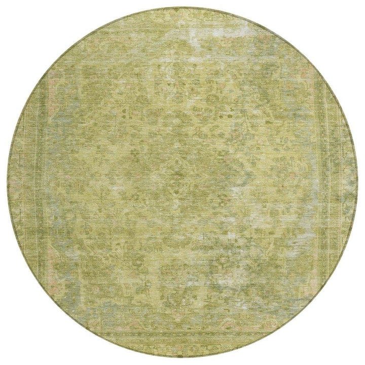 Blazura Green Washable Indoor - Outdoor Rug - LOOMLAN - LOOMLAN Rugs - Outdoor Rugs