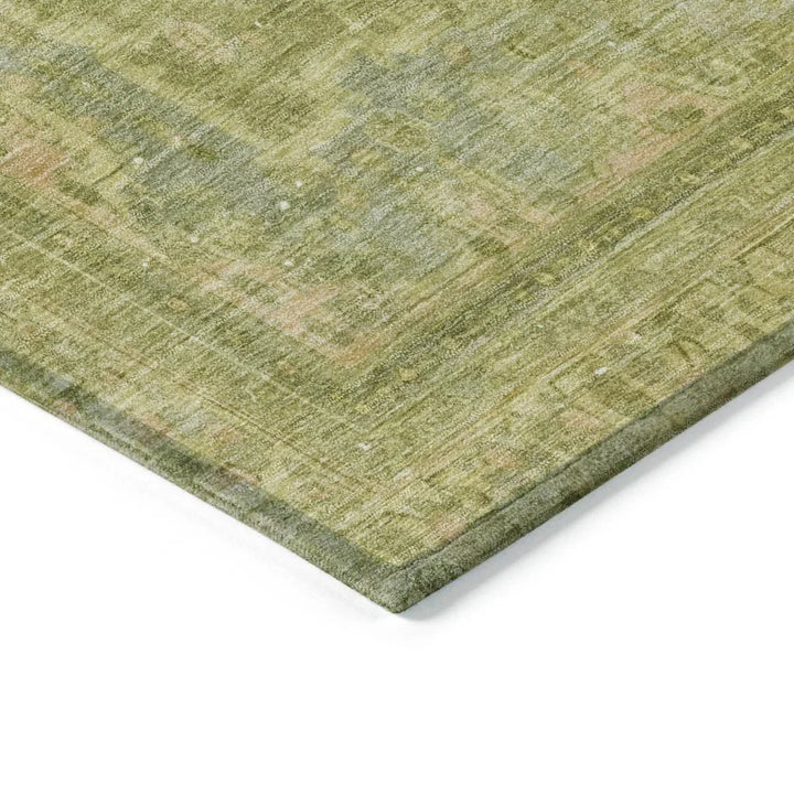 Blazura Green Washable Indoor - Outdoor Rug - LOOMLAN - LOOMLAN Rugs - Outdoor Rugs