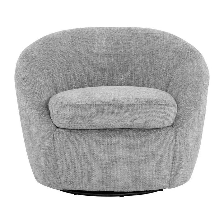 Bliss Fabric Swivel Lounge Chair - LOOMLAN - SUNPAN - Club Chairs