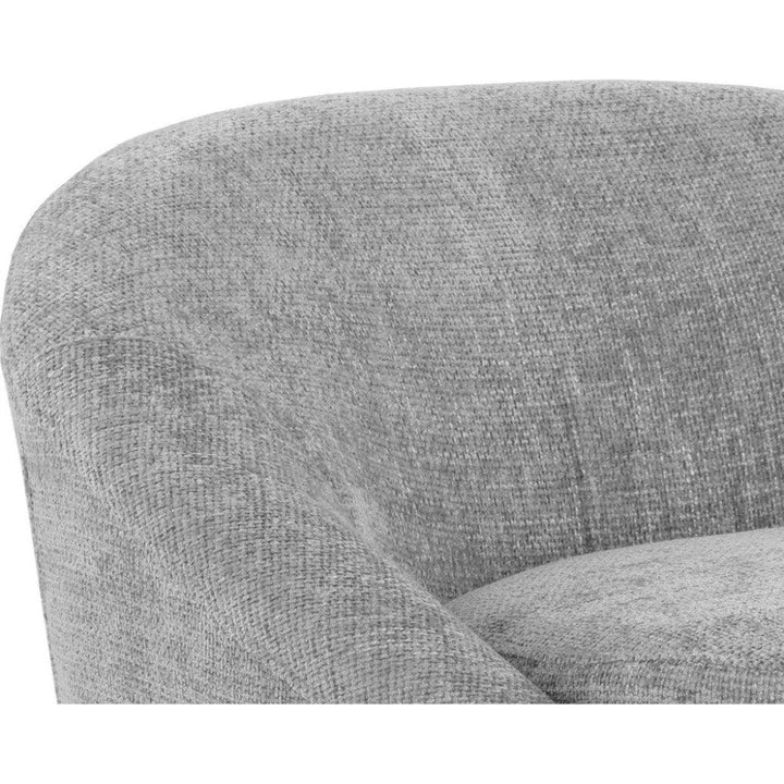 Bliss Fabric Swivel Lounge Chair - LOOMLAN - SUNPAN - Club Chairs