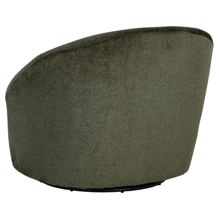Bliss Fabric Swivel Lounge Chair - LOOMLAN - SUNPAN - Club Chairs