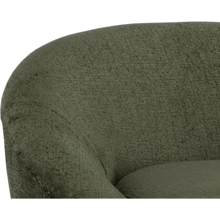 Bliss Fabric Swivel Lounge Chair - LOOMLAN - SUNPAN - Club Chairs