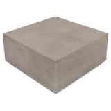 Bloc Concrete Square Outdoor Coffee Table-Outdoor Coffee Tables-Urbia-LOOMLAN