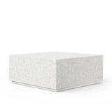 Bloc Concrete Made Square Outdoor Coffee Table