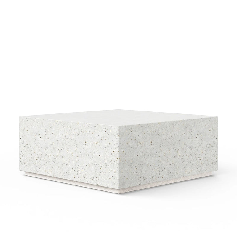 Bloc Concrete Made Square Outdoor Coffee Table