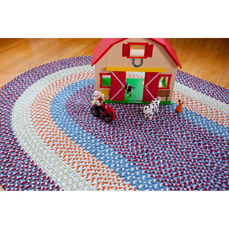 Blokburst Chenille Made Soft Rugs-Area Rugs-Colonial Mills-LOOMLAN